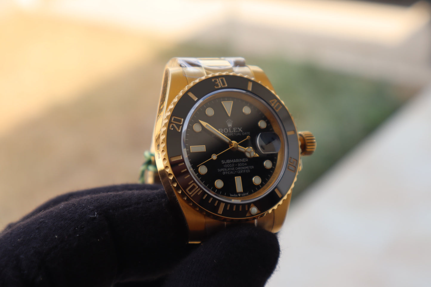Rolex Submariner Yellow Gold - قطعة واحدة كلين