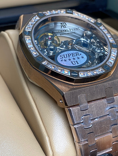 Audemars Pigue Royal Oak Skeleton 41 mm (كلين تايتل)