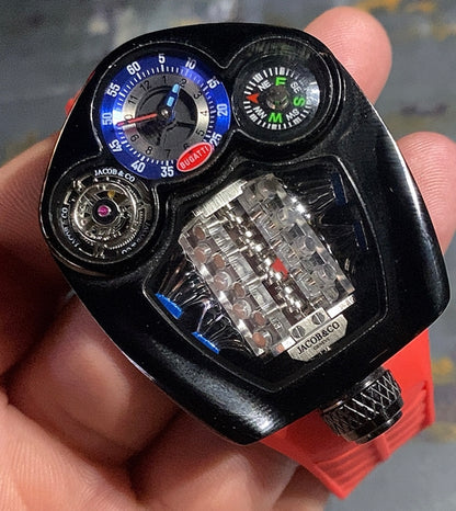 جاكوب تند كو بوجاتي شيرون تيتانيوم و كاربون فايبر كليون طبق الأصل