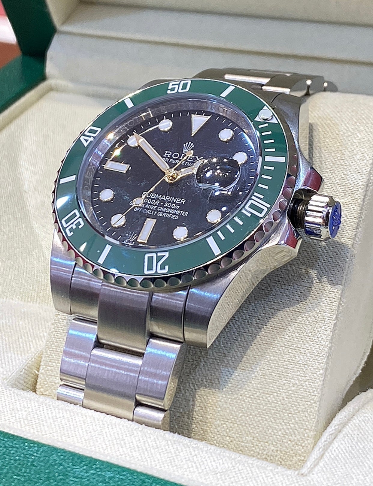 41 mm رولكس ستاربكس اصدار ٢٠٢٤ كلين تايتل + الكارد الذكي الجديد