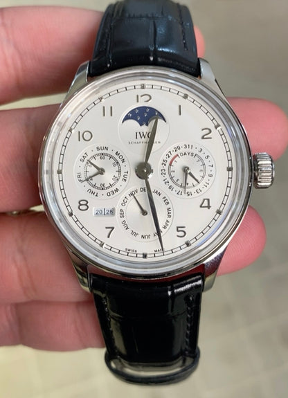 IWC Clean - الساعة طبق الأصلية بالضبط توصيل سريع فقط