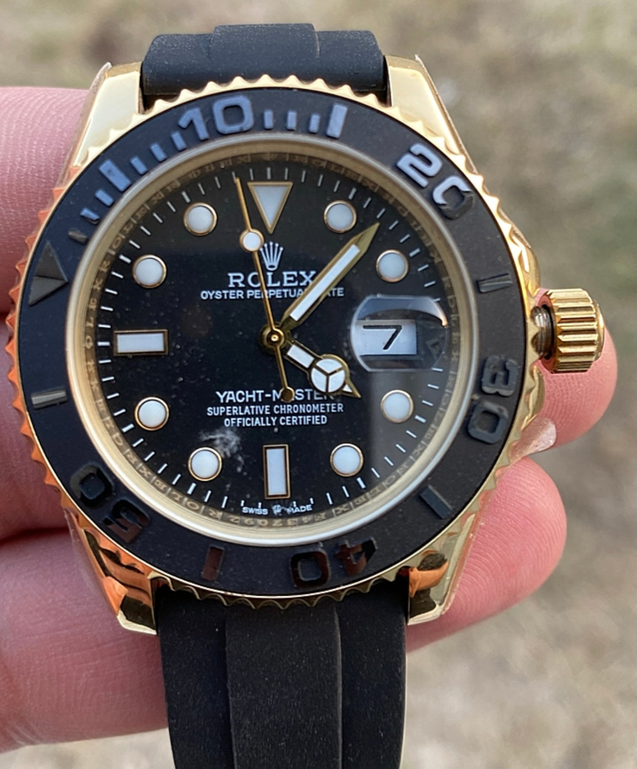 رولكس ياخت ماستر - متوفر حبتين فقط جراند ماستر تطابق عالي جداً