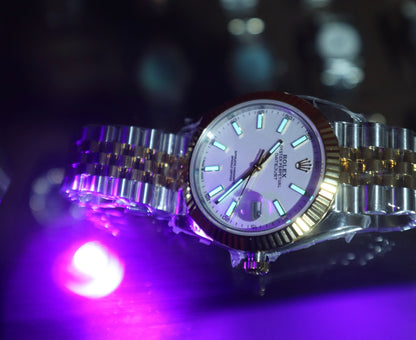 رولكس دايت جست كلين - جوبلي ستانلس و ذهب ١٨ طلاء - ماكينة سويسري طبق الاصل