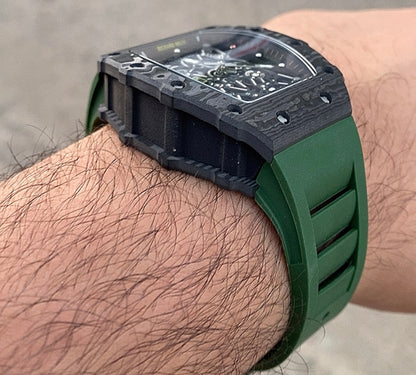 RM 35-02 RAFA - ريتشارد ميل اصدار ليميتد رافايل نادال لون ارمي (السعر بالاردني 550 دينار واصلة لعمان)