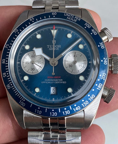 تيودور كرونوجراف كلين طبق الأصل ماكينة سويسري لا يمكن تميزها