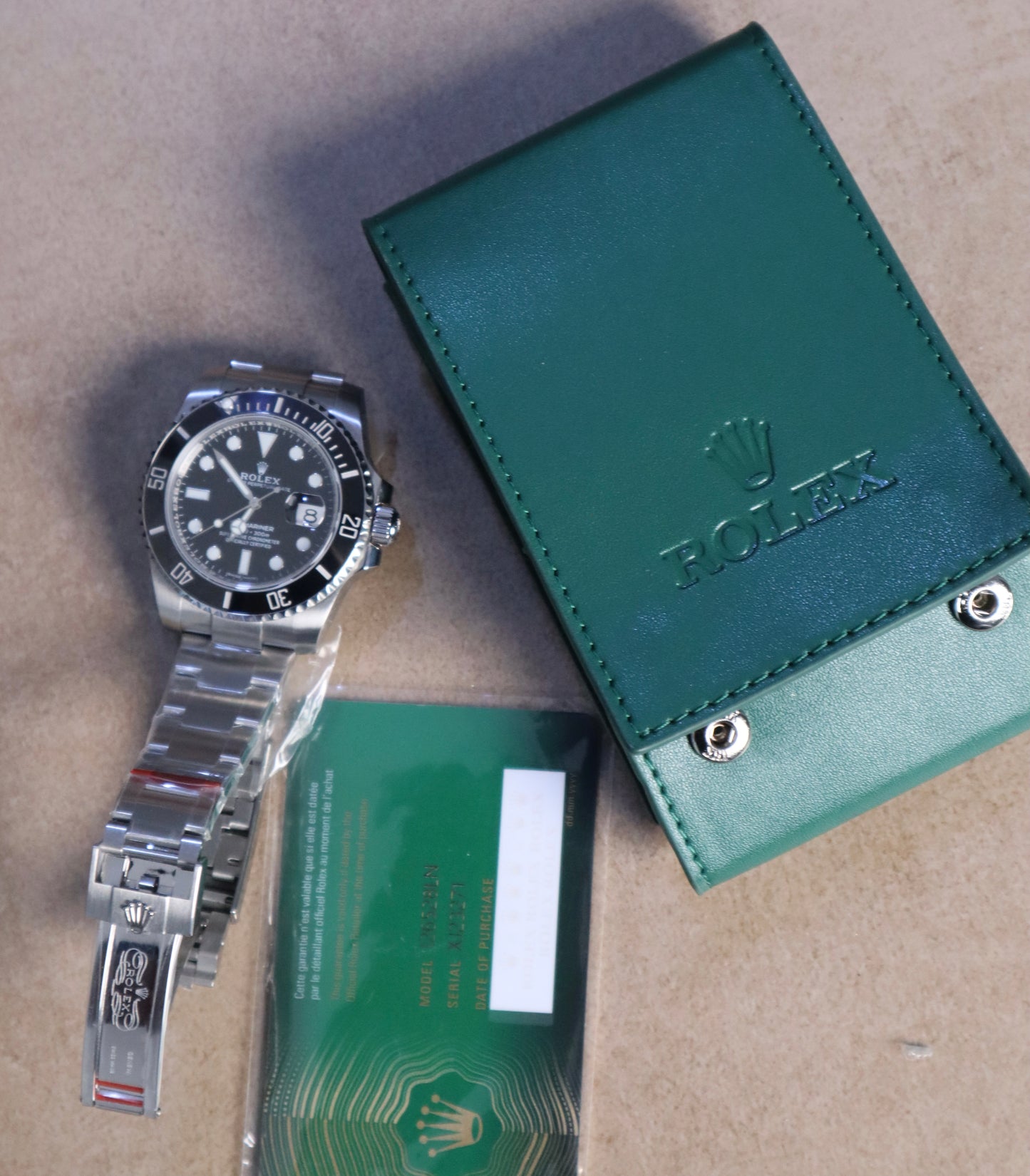 41 mm رولكس سبمارينر ديت ستانلس ستيل أسود