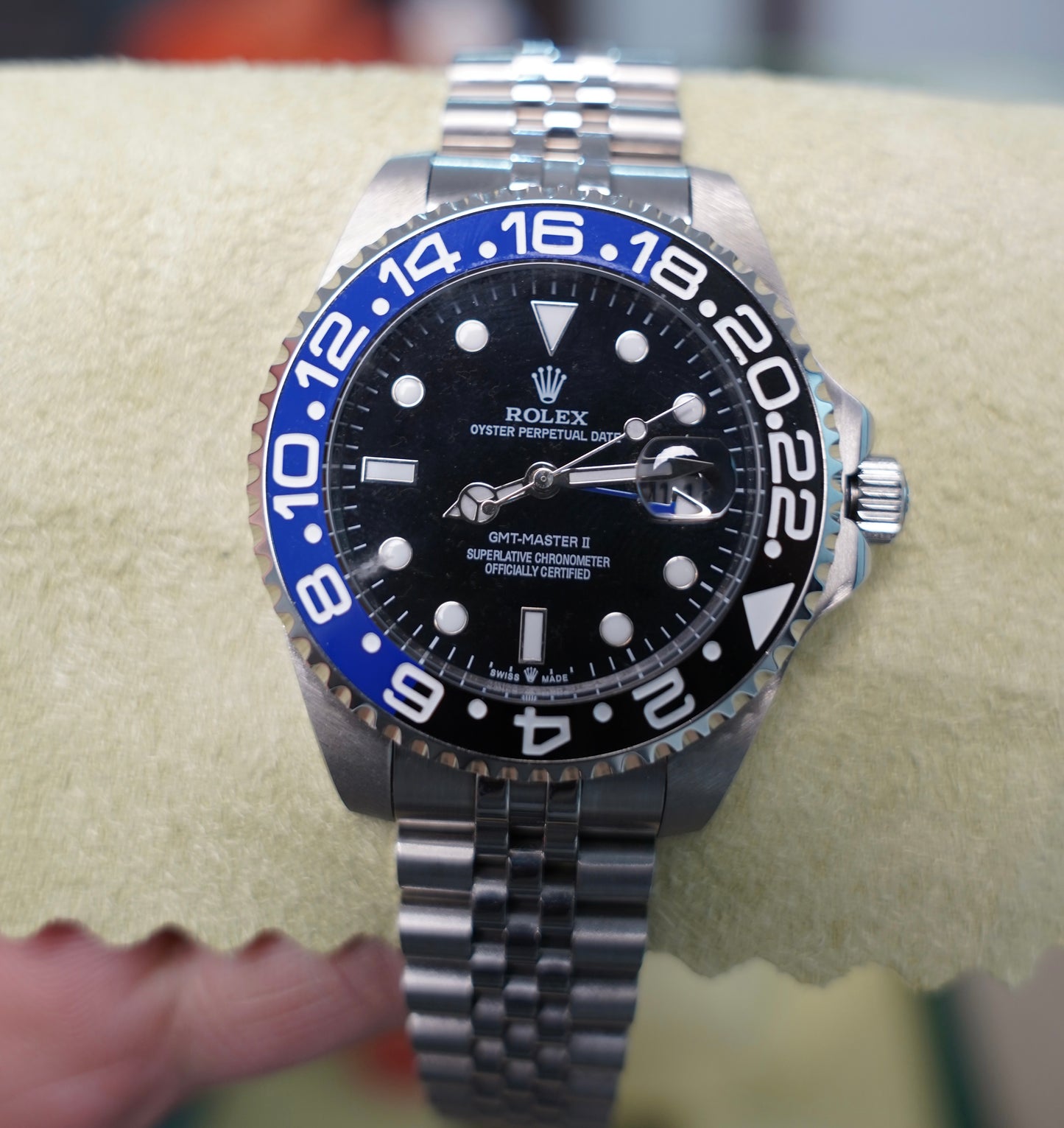 43 mm رولكس جي ام تي باتمان سوبر كواليتي