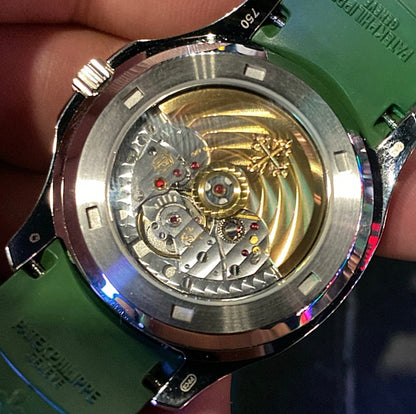 باتيك فيليب اكوا نوت ستراب جيشي و مينا جيشي طبق الأصل (صور حقيقية دون تعديل)