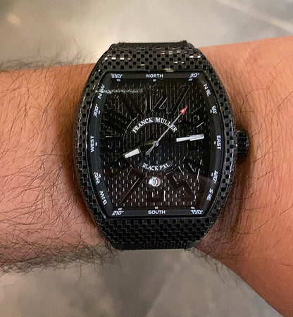 فرانك مولر كاربون فايبر- حبة واحدة كلين طبق الأصل