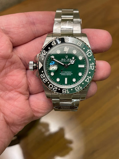 رولكس سبرايت ٢٠٢٥ مينا اخضر كلين طبق الأصل