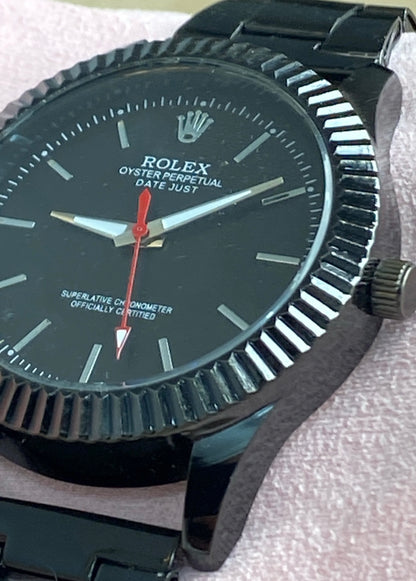 عرض ساعتين - رولكس فل بلاك + رولكس جولد اند بلو