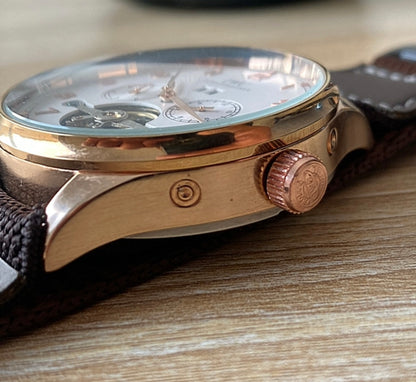 IWC AFTER MARKET EDIT 952 - الساعة كاين طبق الأصلية تم التعديل عليها - الساعة فينتج دون اوراق