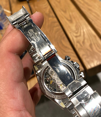 روليكس داي تونا بلو روبي - حبة طبق الاصل نادرة ماكينة سويسري نادرة