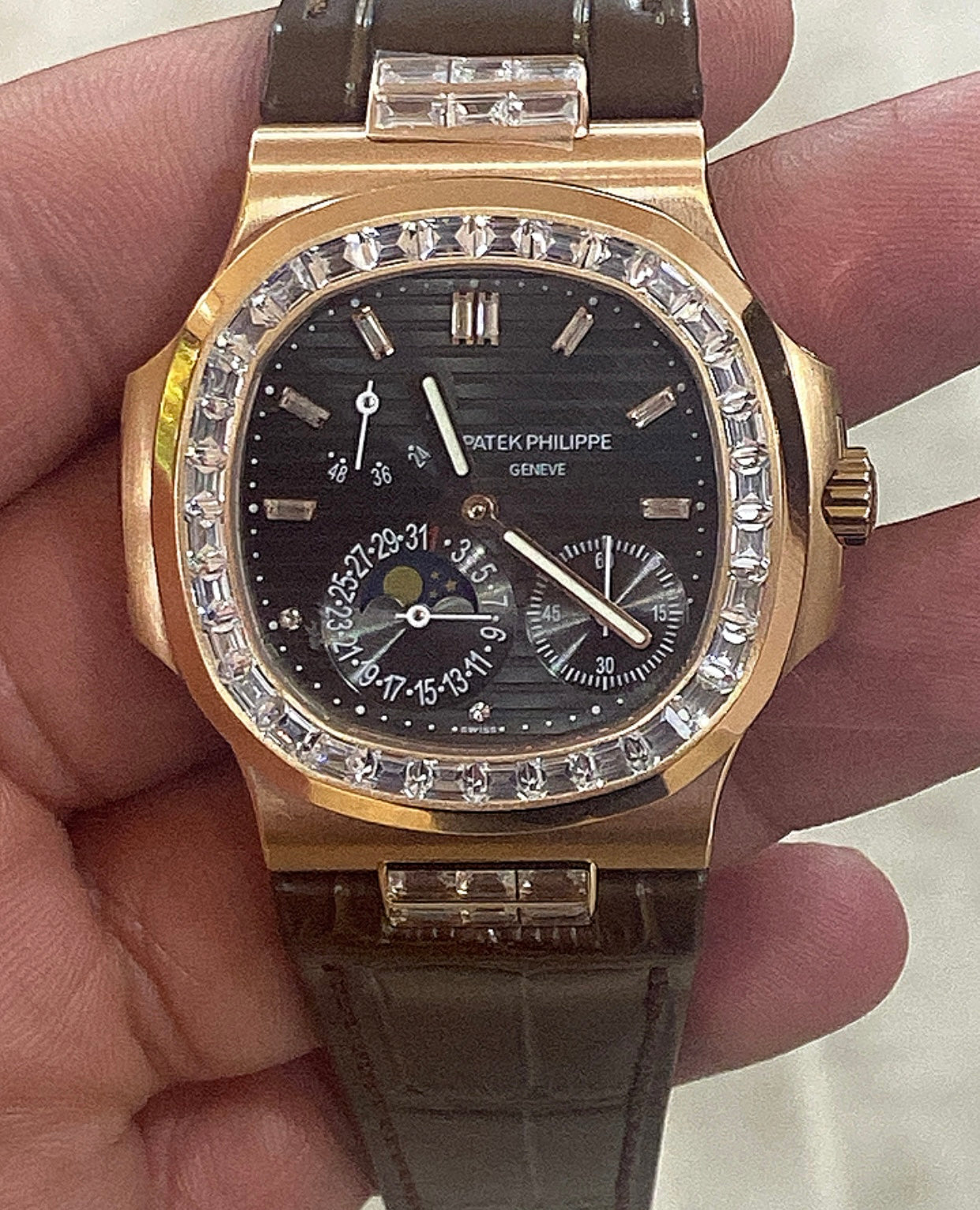 باتيك فيليب نوتلس 5712 كلين  دايموند بيزل