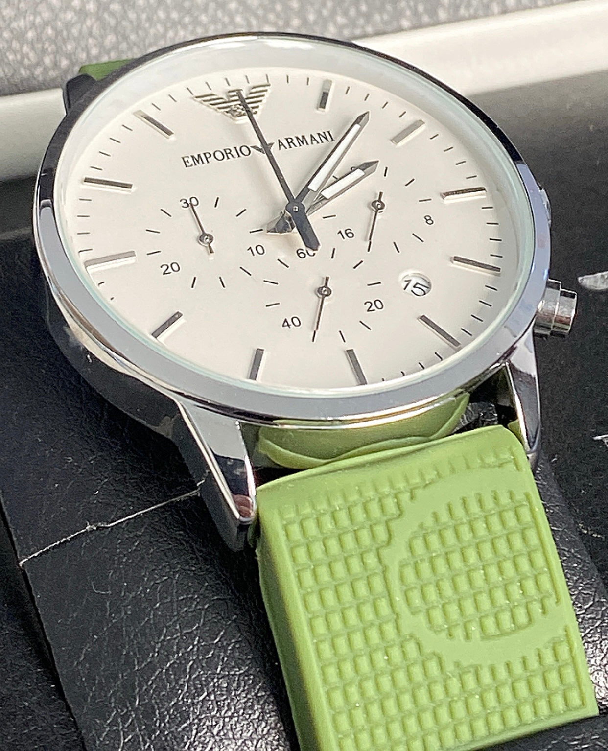 امبايرو ارماني كرونوجراف 2024  - قطعتين فقط لأول شخصين