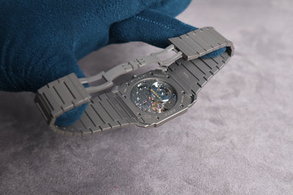 Bulgari Octo Finissimo - انحف ساعة بالعالم ماكينة سويسريو تيتانيون - القطعة الوحيدة بالعراق