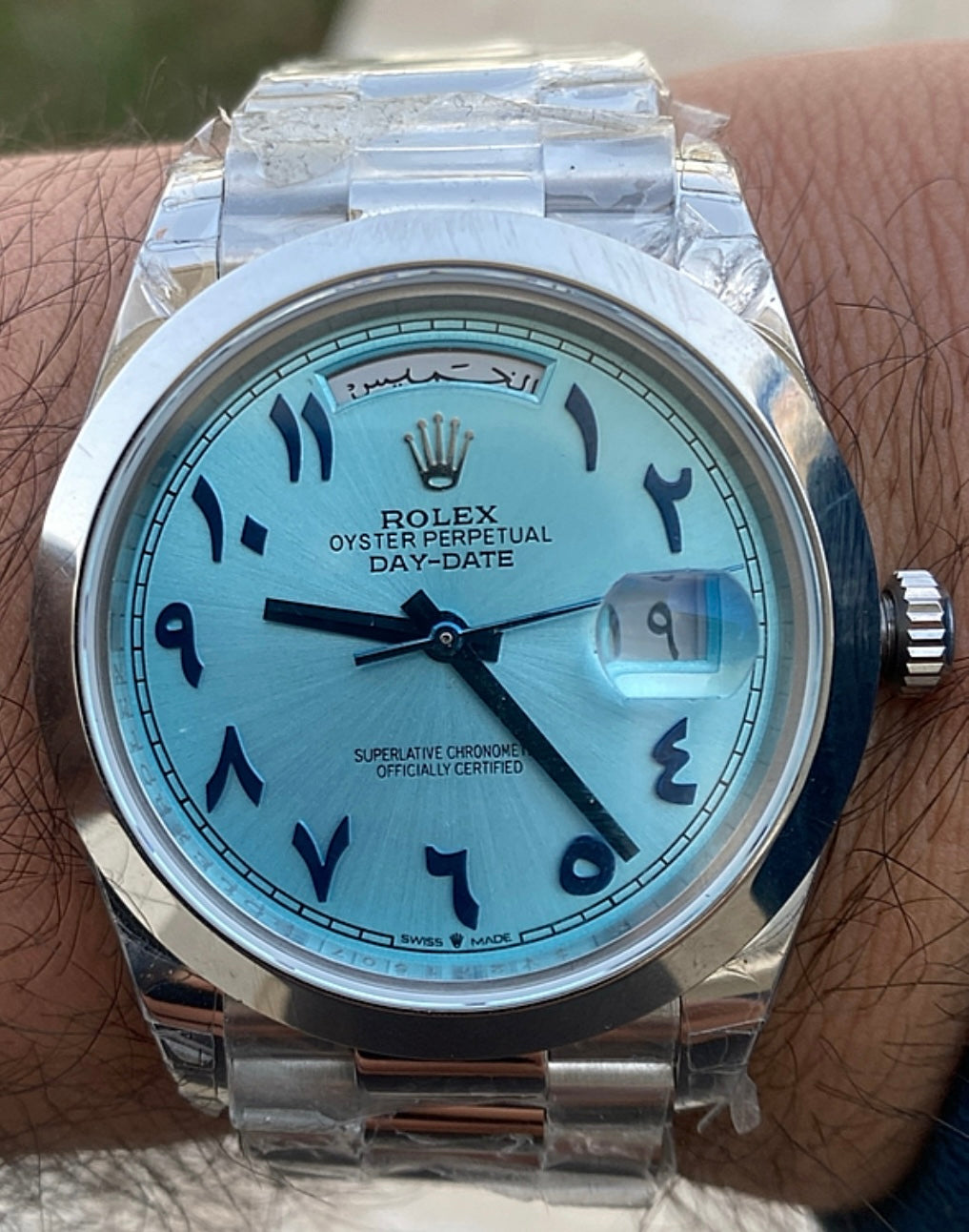 رولكس دايديت مينا عربي كلين - حبة واحدة فقط طبق الأصل  ماكينة سويسري