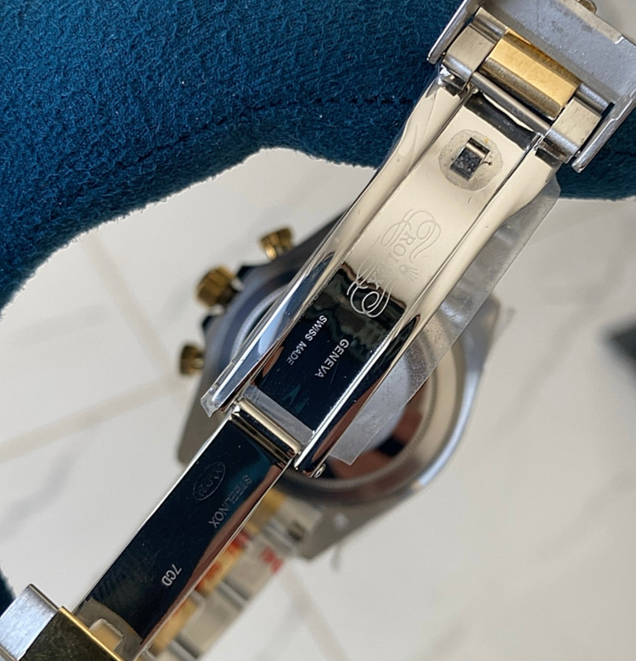 رولكس دايتونا كوزموجراف توتون - طبق الأصل تعمل بكامل التعقيدات