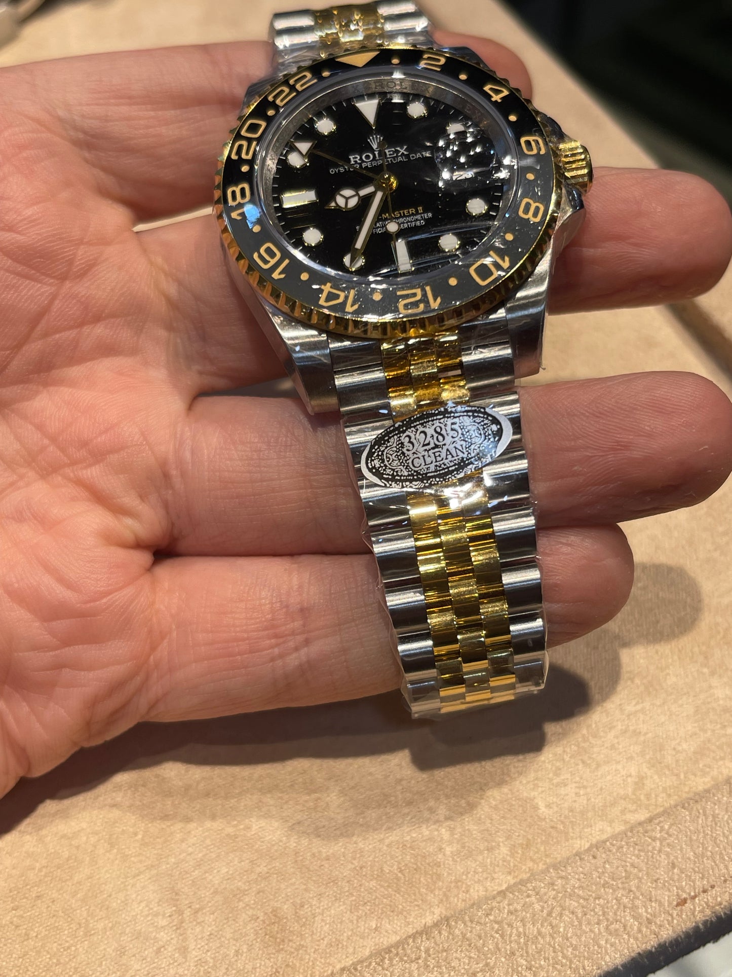 رولكس جي ام تي جولد تو تون جوبلي