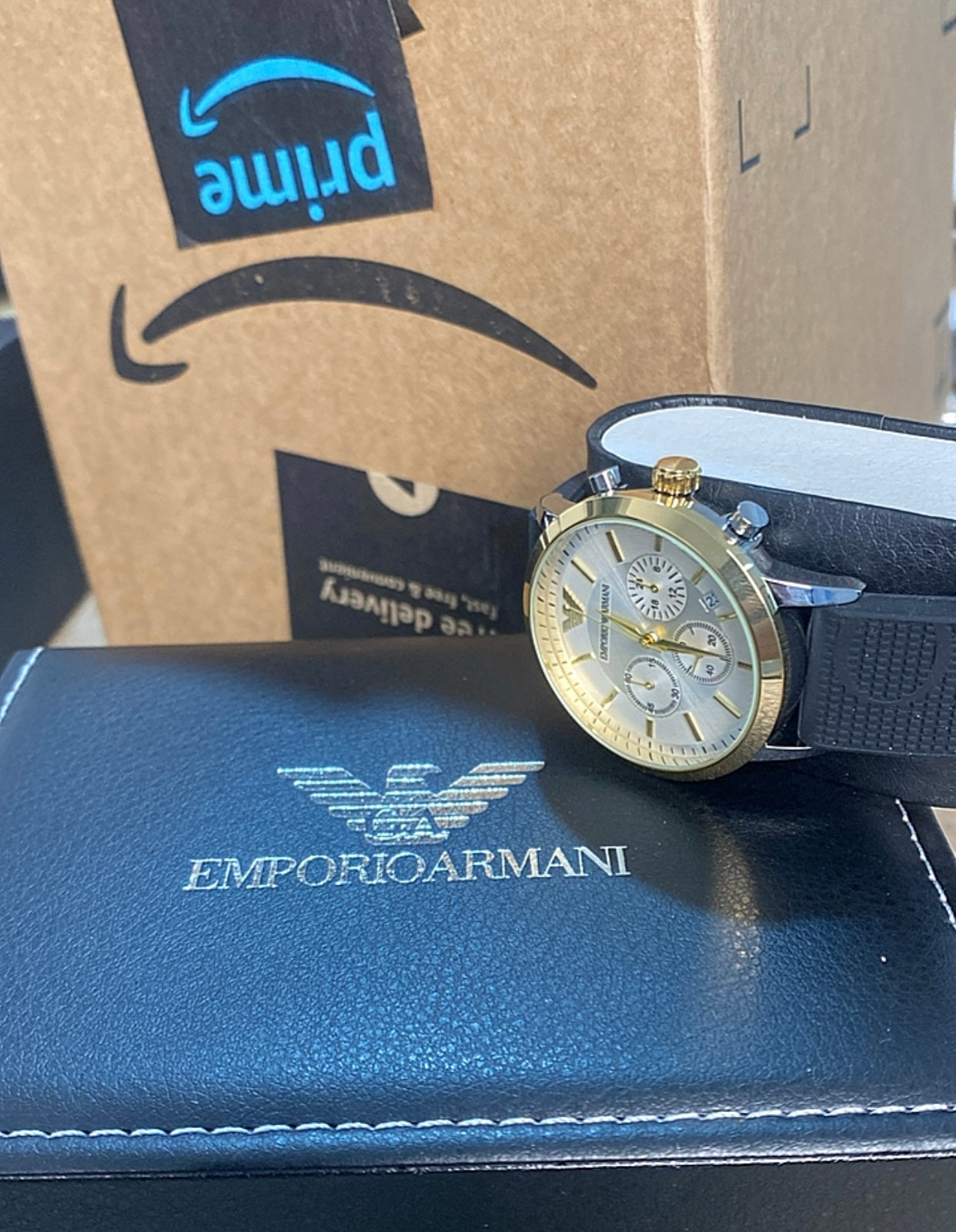 ساعة ارماني وارد امازون امريكا - متوفر خمس قطع فقط