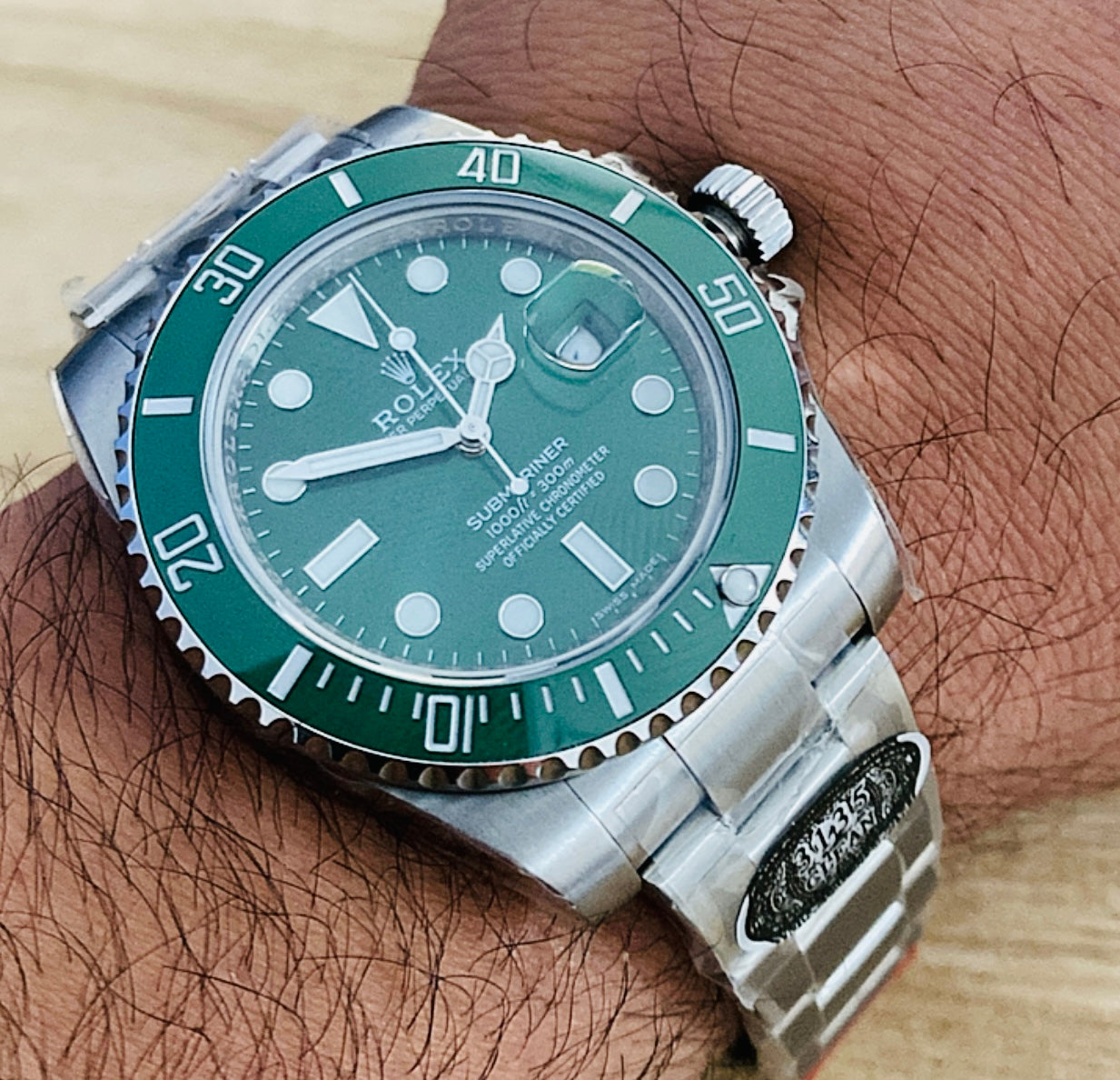 رولكس سابمارينر هالك - كلين طبق الأصل ماكينة سويسري - متوفر حبة واحدة