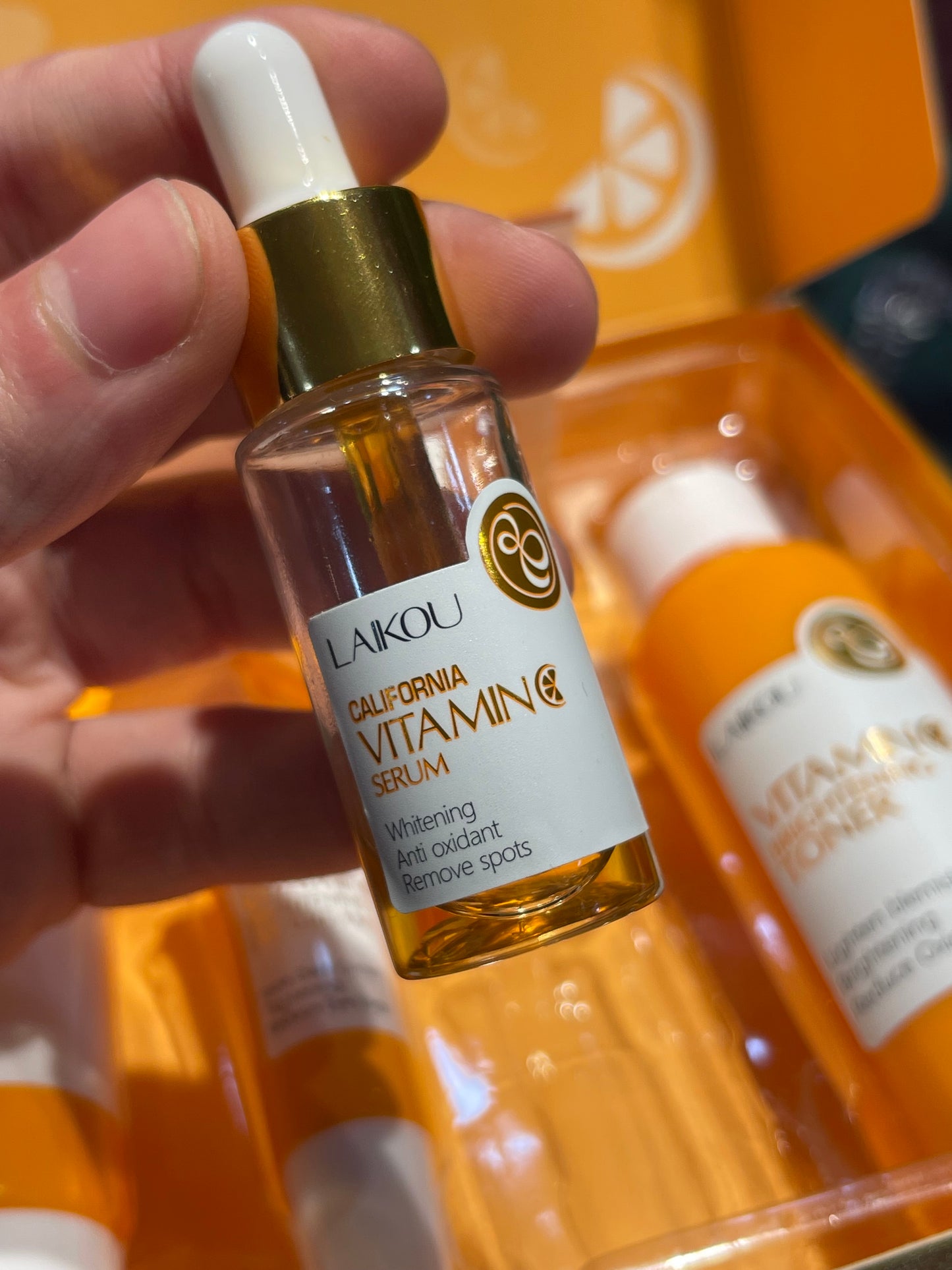 باكيج النضاره بالفيتامين سي من LAIKOU 🍊 لبشره مشرقه قبل العيد