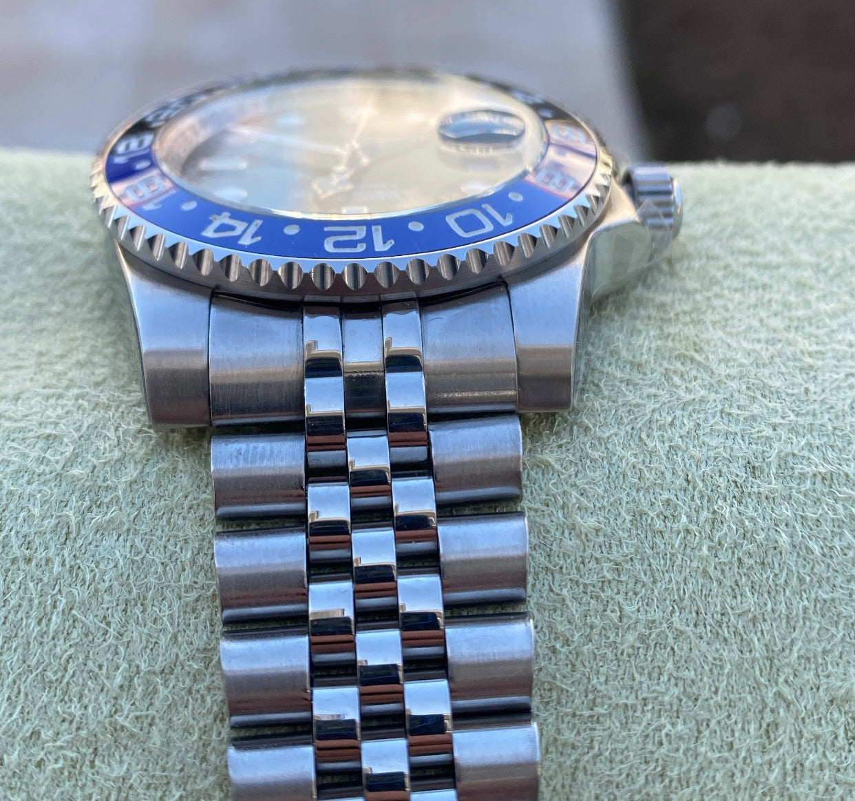 رولكس باتمان اسود و ازرق