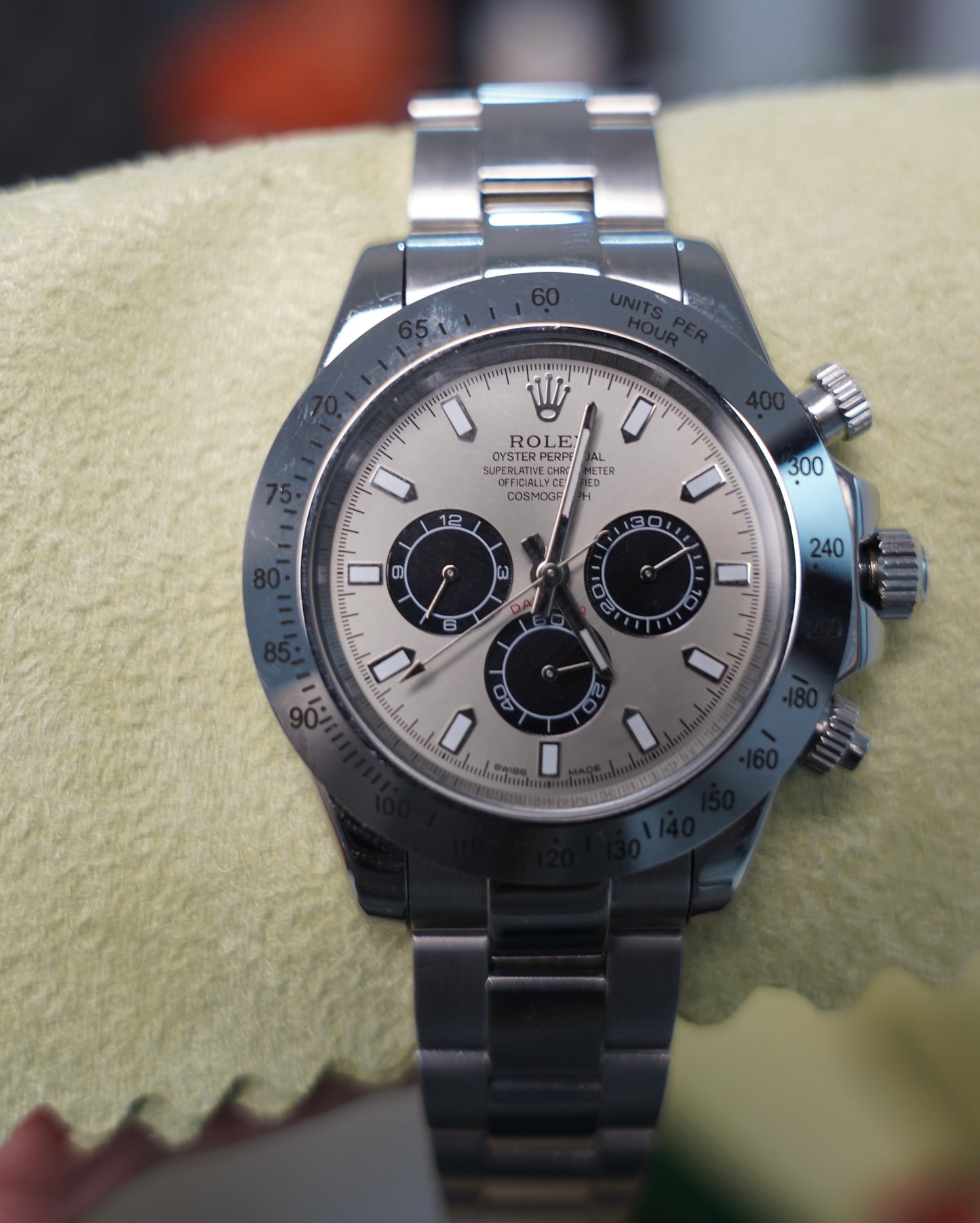 43 mm رولكس دايتونا بلاتينيوم سوبر كواليتي