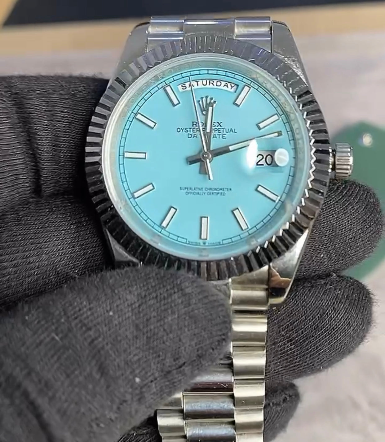 رولكس داي ديت تيفاني - جراند ماستر طبق الأصل