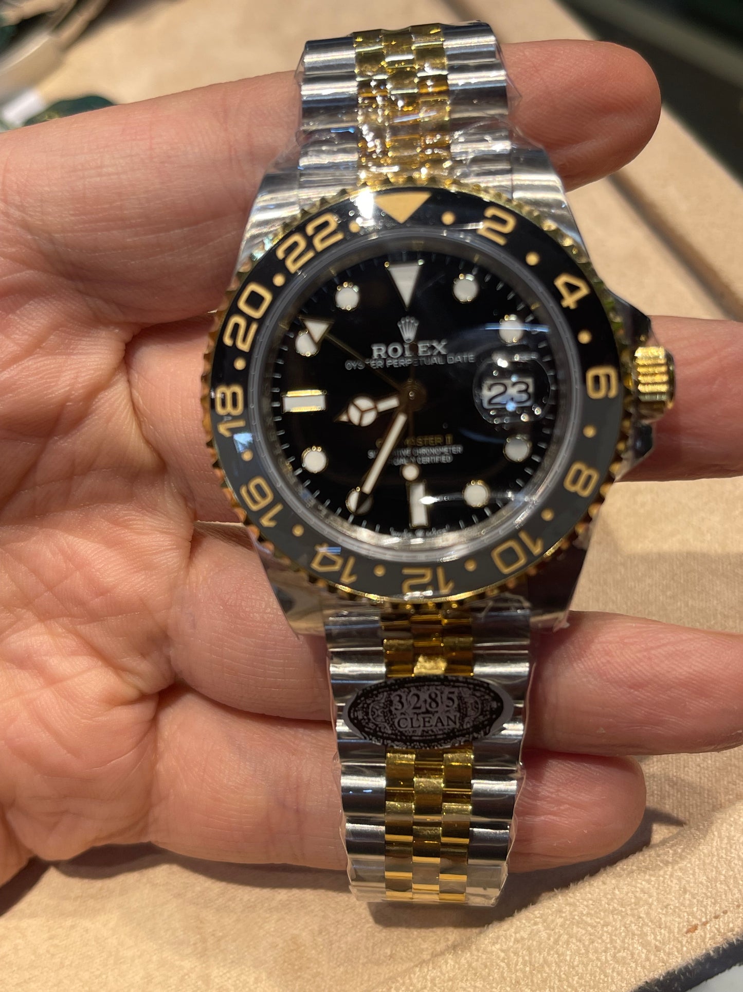 رولكس جي ام تي جولد تو تون جوبلي