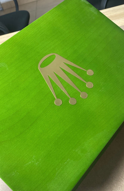 بوكس روليكس خشب - لون اخضر