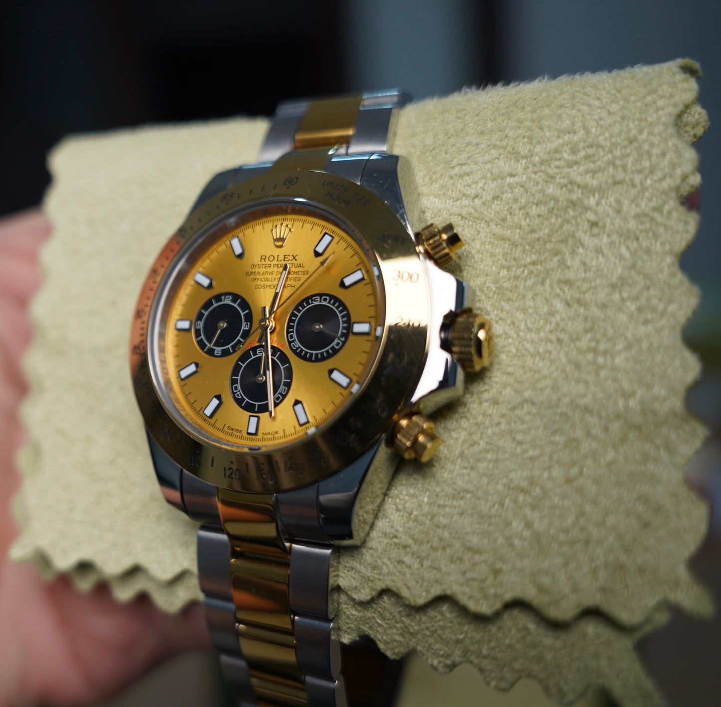 40 mm رولكس دايتونا كوزمو جراف ذهبي سوبر كواليتي
