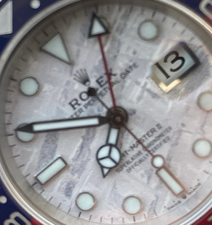 رولكس ببسي اصدار نادر مينا ماربل- الساعة كلين تعمل بجميع التعقيدات ماكينة سويسري نسبة تطابق ويا الاصلية