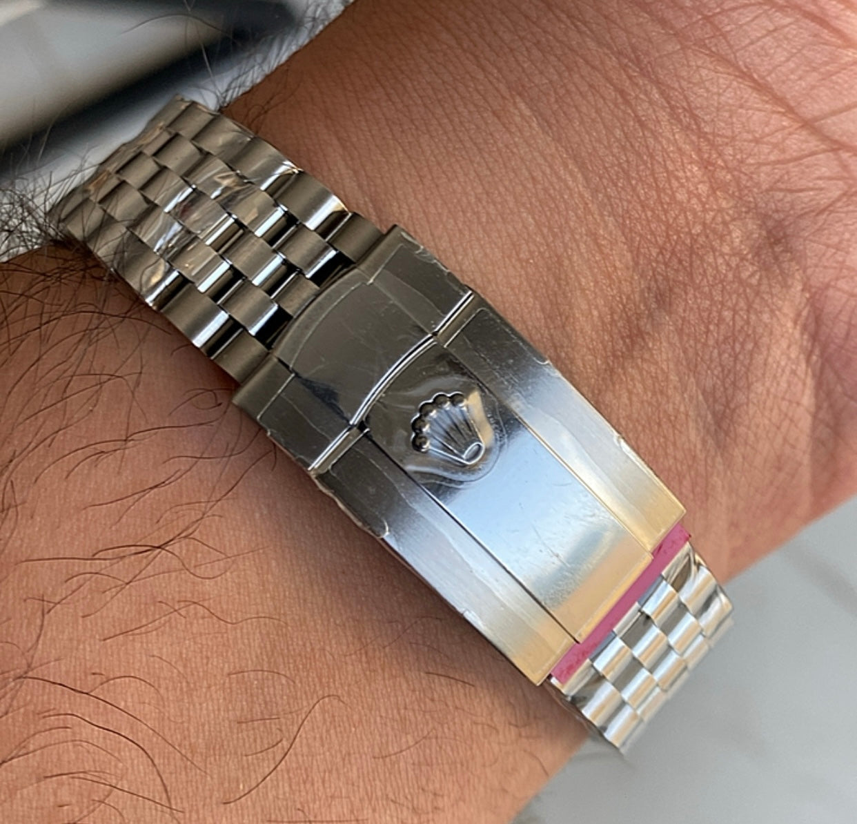 Rolex Datejust Jubilee Black Dial- كلين حبة واحدة