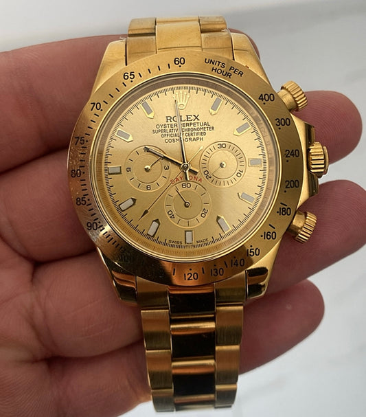 رولكس دايتونا مستعمل بحالة الجديد - تطابق عالي جداً جراند ماستر