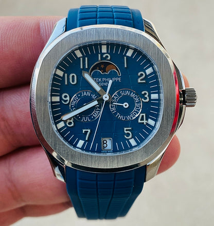 PATEK Philippe aquanaut- باتيك فيليب اكوا نوت كاليندر كلين طبق الأصل