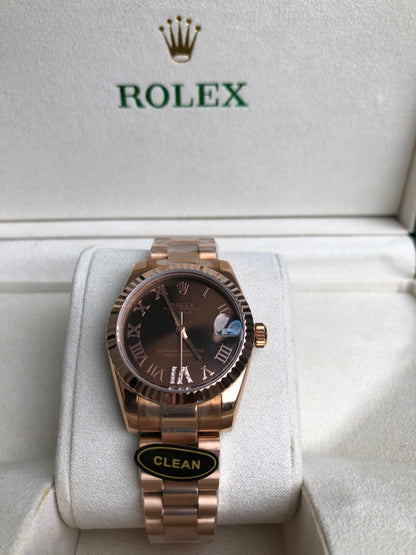 السعر ٥٥٠ دينار Rolex Datejust Lady  رولكس ديت جست نسائيه