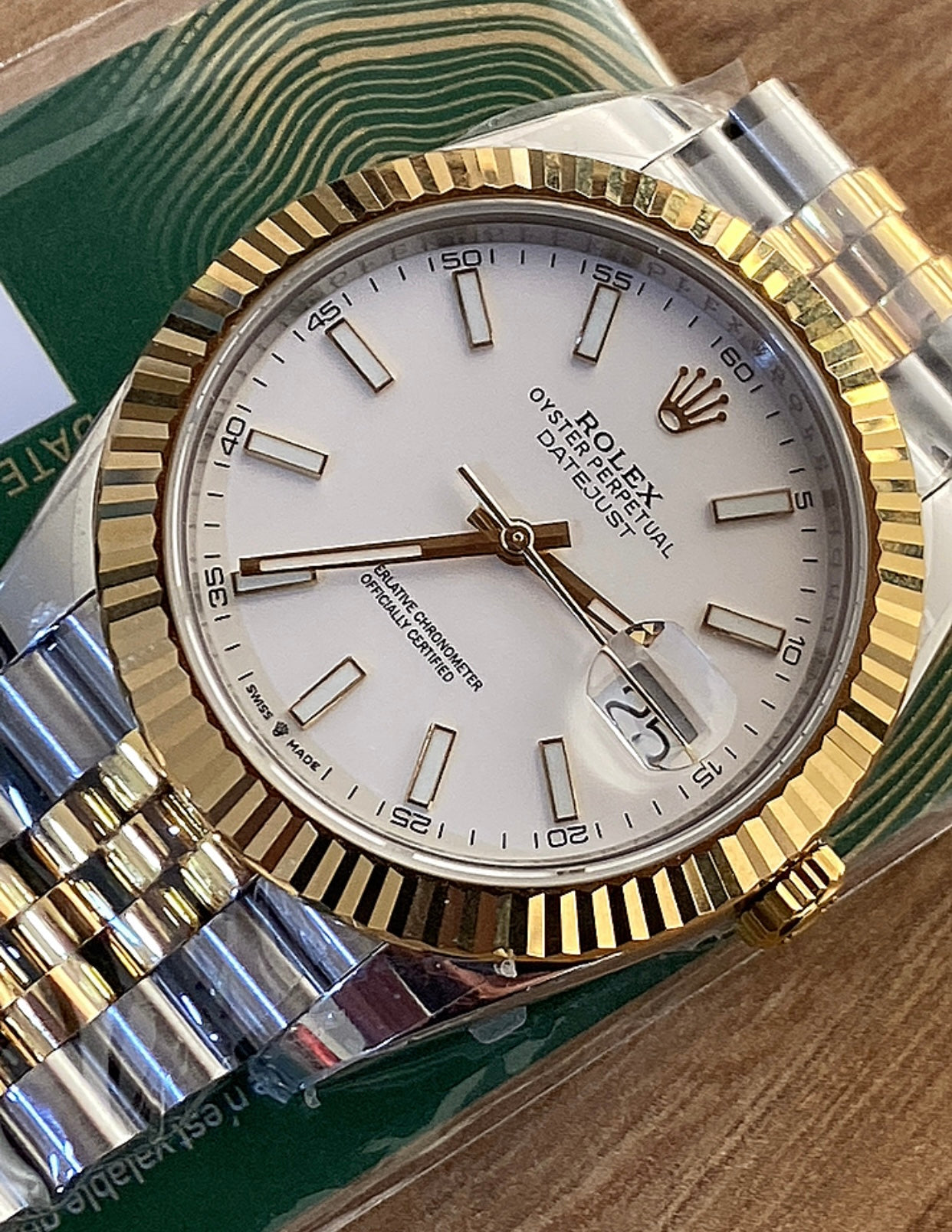41 mm رولكس داي جست كلين ٢٠٢٣ -  قطعة واحدة