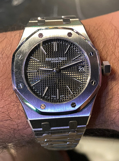 الساعة ب ستيكراتها - اي بي رويال اوك كلين طبق الأصل لا تميز ماكينة سويسري طبق الاصل