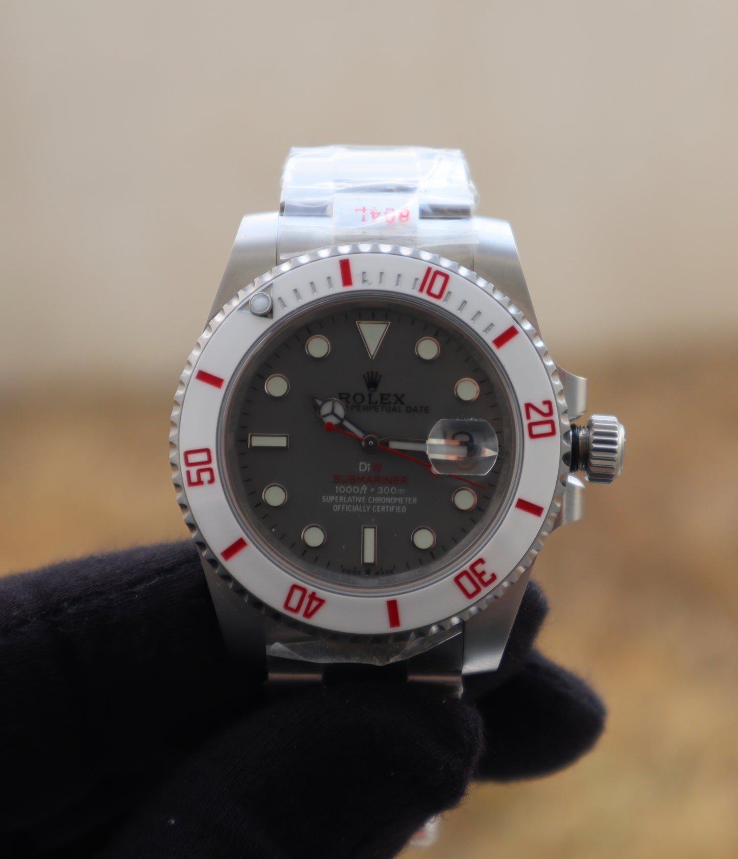 Rolex Submariner DIW - اصدار خاص قطعة واحدة كلين طبق الأصل ماكينة سويسري