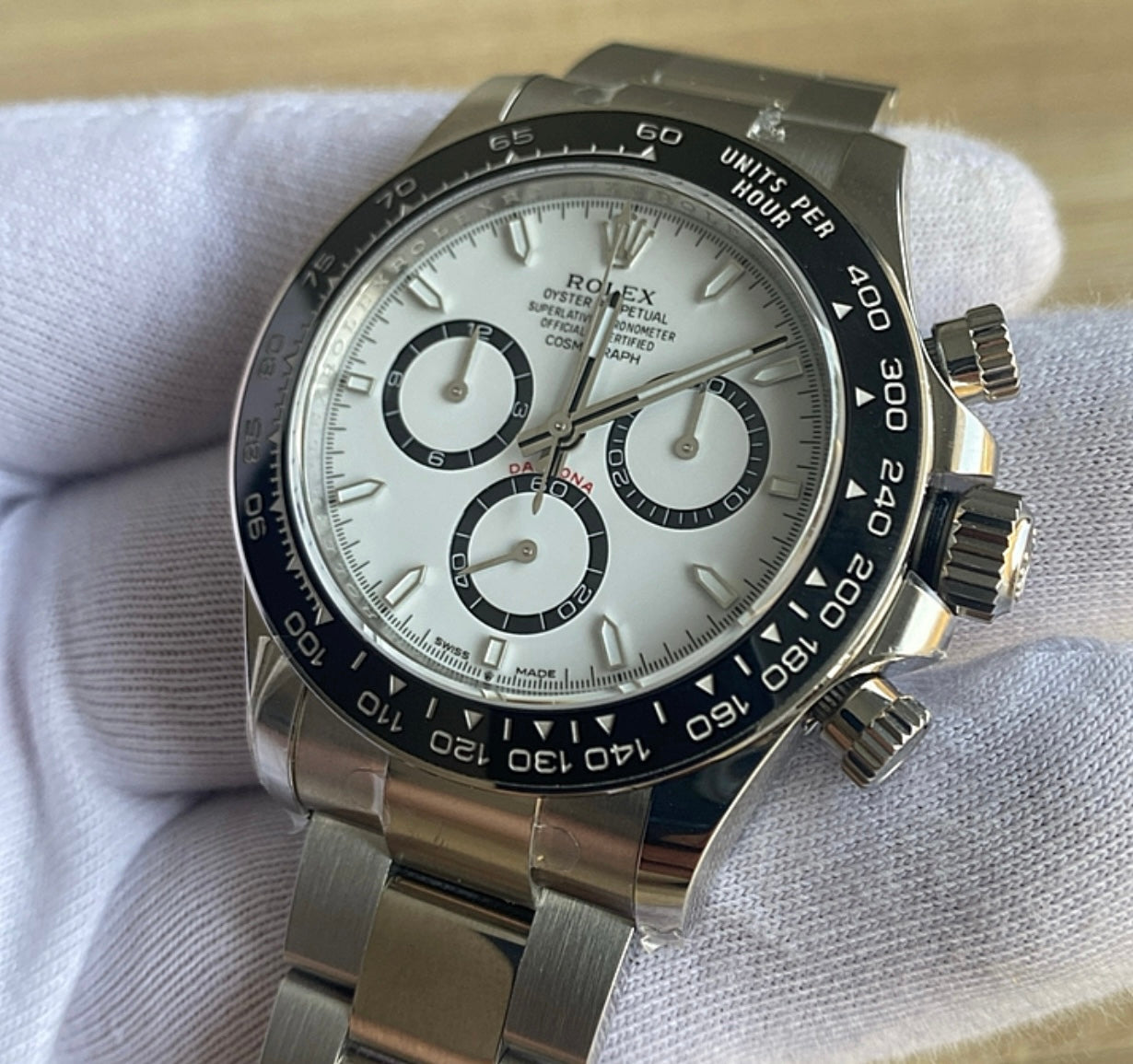 Rolex Daytona Panda Used - رولكس دايتونا باندا مستعملة بحالة الجديد