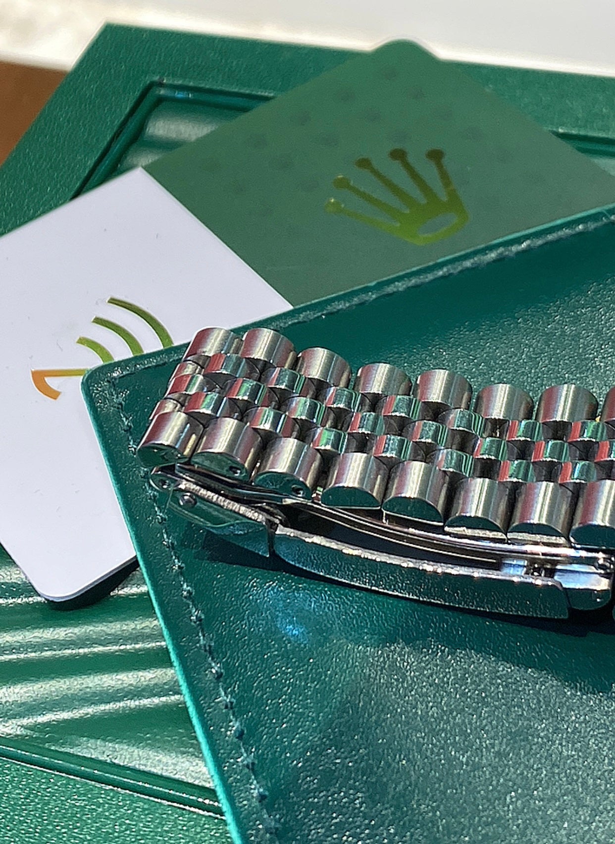 43 mm رولكس باتمان اصدار ٢٠٢٤ كلين تايتل + الكارد الذكي الجديد