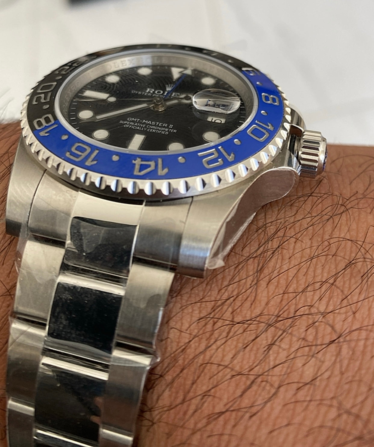 حبة واحدة فقط - رولكس جي ام تي باتمان كلين طبق الاصل