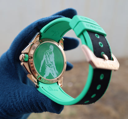 jacob & co CR7 - جاكوب اند كو اصدار رونالدو لون اخضر توربيون كلين درجة اولى