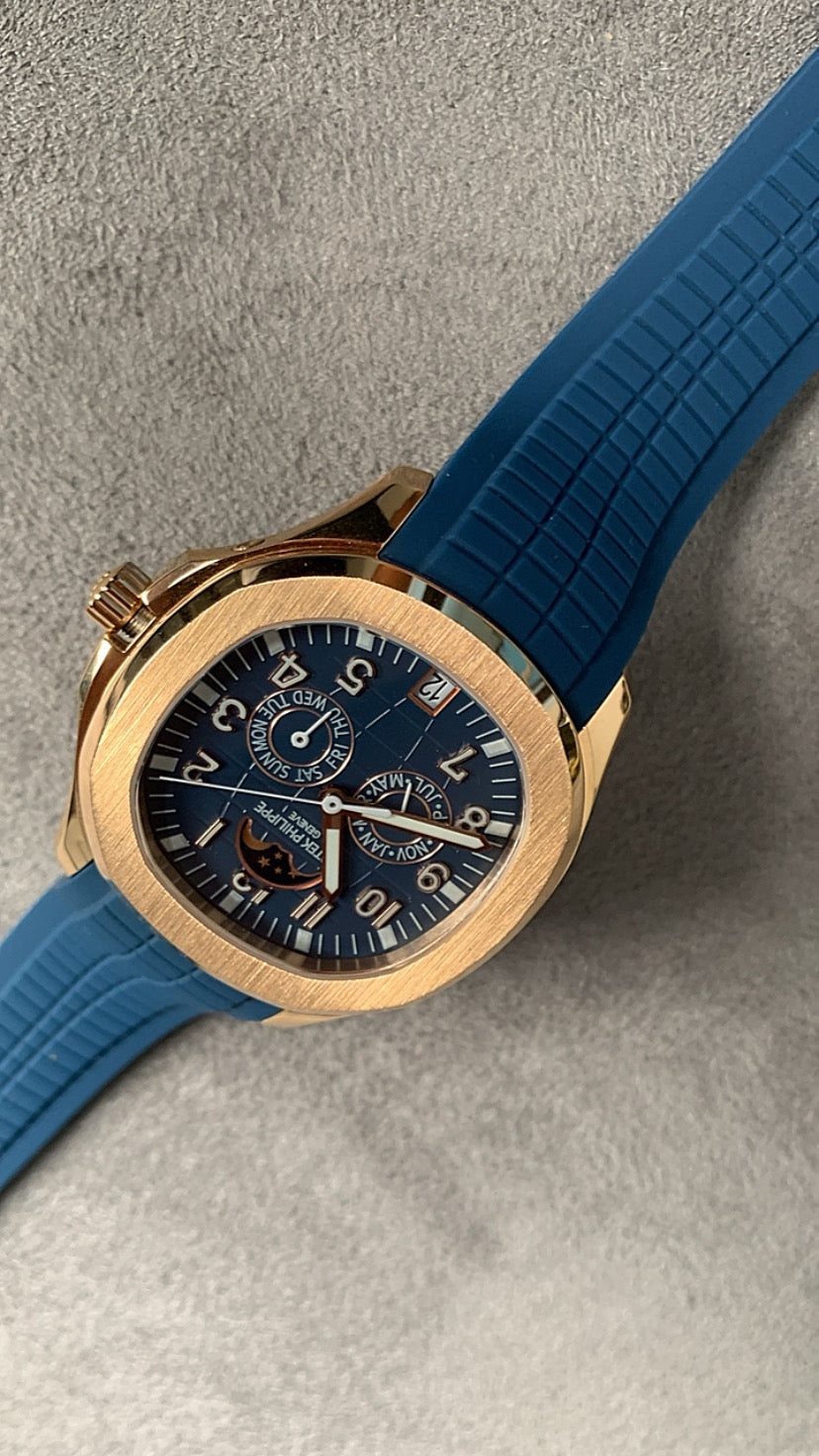 PATEK Philippe aquanaut- باتيك فيليب اكوا نوت كاليندر كلين طبق الأصل
