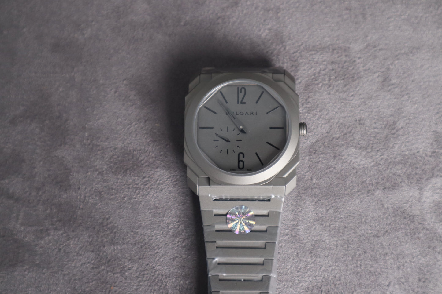 Bulgari Octo Finissimo - انحف ساعة بالعالم ماكينة سويسريو تيتانيون - القطعة الوحيدة بالعراق