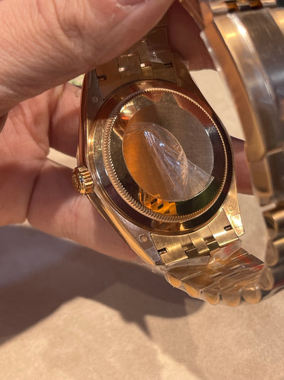 رولكس سكاي دويلر جوبلي روز جولد - كلين اعلى كوالتي