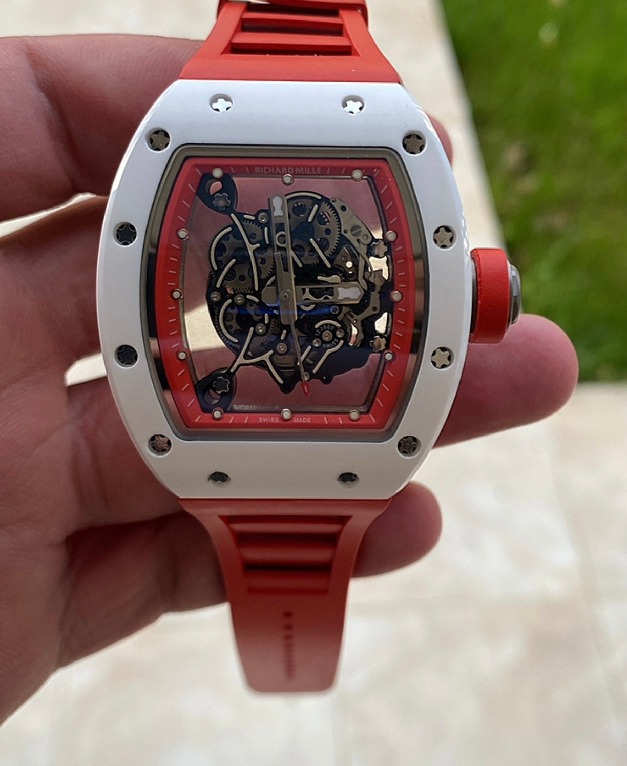 RM 55 Bubba watson Red Ceramic 2024- ريد سيراميك قطعة واحدة (RM 3)