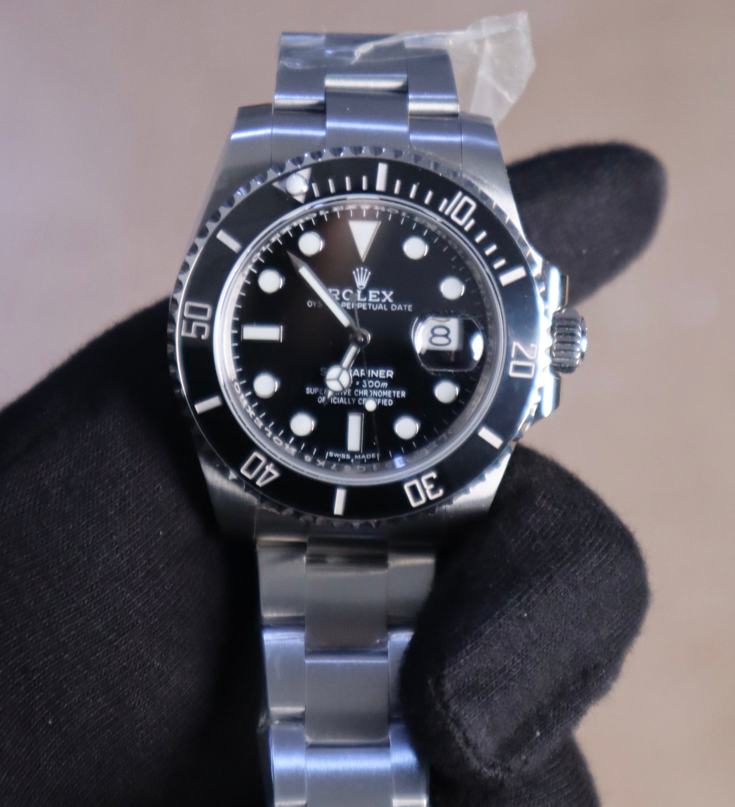 41 mm رولكس سبمارينر ديت ستانلس ستيل أسود