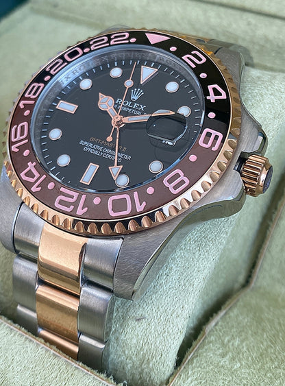 43 mm رولكس رووت بيير ماستر كلين- Rolex Root Beer